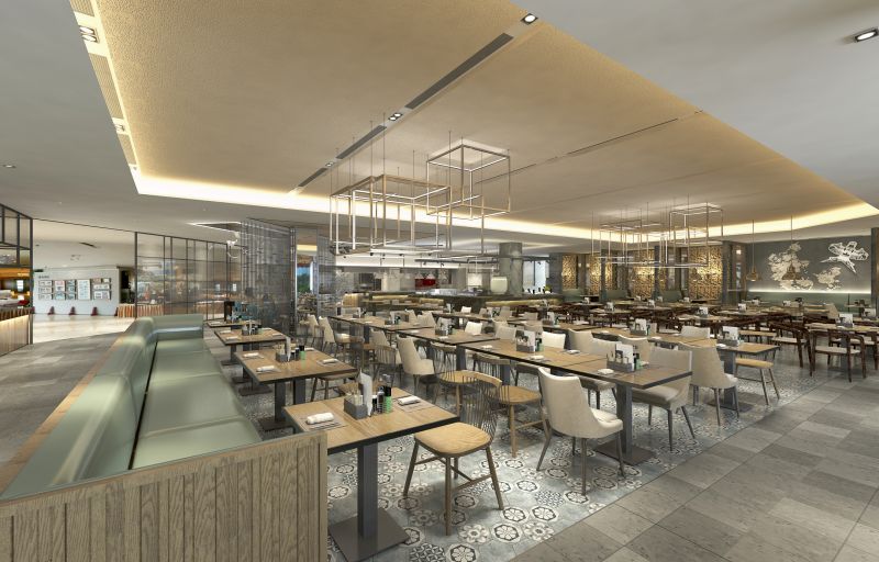 Restaurant Interior Painting